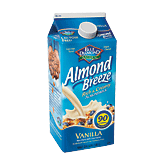 Blue Diamond Almond Breeze almond milk, vanilla Left Picture